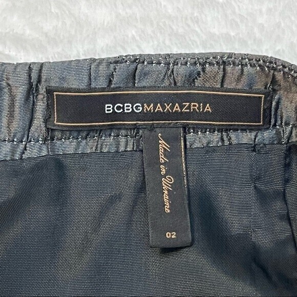 BcbgMaxazria Women’s Skirt with‎ Pockets, Size 2, Gray Black * - Picture 6 of 8
